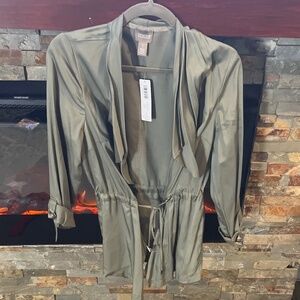 Chico’a gorgeous lightweight green jacket